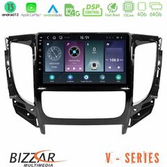 Bizzar V Series Mitsubishi L200 2016-> & Fiat Fullback (Auto A/C) 10core Android13 4+64GB Navigation Multimedia Tablet 9″