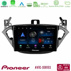 Pioneer AVIC 8Core Android13 4+64GB Opel Corsa E/Adam Navigation Multimedia Tablet 9″