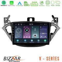 Bizzar V Series Opel Corsa E/Adam 10core Android13 4+64GB Navigation Multimedia Tablet 9″