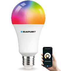 SMART LED E27-WIFI + BLUETOOTH, TUYA WITH VOICE CONTROL BLAUPUNKT BULB