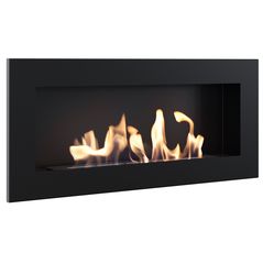 Επιτοίχια εστία βιοαιθανόλης 0,4lt DELTA2/BLACK/SLIM/TUV KRATKI