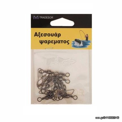 Στριφτάρια με παραμάνα ασφαλείας - #1 - 10pcs - 30123