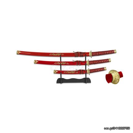 Σπαθιά Tole10 Set 3 Katana 29cm/49cm/70cm 31515-RO