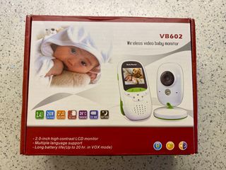 Ελαφρώς μεταχερισμένη Κάμερα - Wireless video baby monitor VB602 - Στο κουτί της με όλα τα παρελκόμενα.