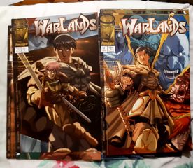 13 comics WARLANDS  της marvel.2 τευχη ειναι διπλα