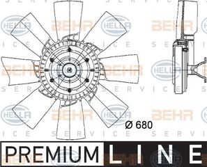 Hella Βεντιλατέρ, Ψύξη Κινητήρα - 8MV 376 728-391