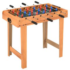 vidaXL Μίνι Ποδοσφαιράκι Χρώμα Σφένδαμος 69 x 37 x 62 εκ.