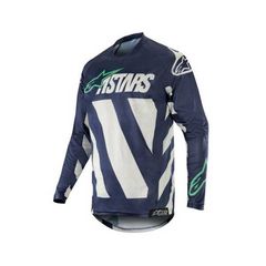 Μπλούζα Alpinestars Racer Braap Jersey Cool Gray Dark Navy Teal