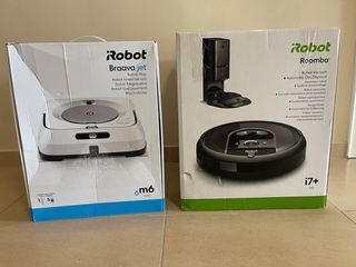 iRobot Roomba i7+ και iRobot Braava jet m6