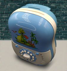 Κουμπαράς παιδικός ηλεκτρονικός με κωδικό βαλίτσα 