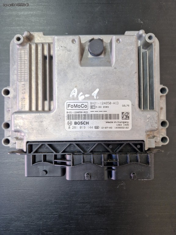 ΕΓΚΕΦΑΛΟΣ ΚΙΝΗΤΗΡΑ FORD FIESTA BV2112A650ACD 0281019144 ΞΕΚΛΕΙΔΩΤΟΣ  ΑΡΙΣΤΟΣ !!!!