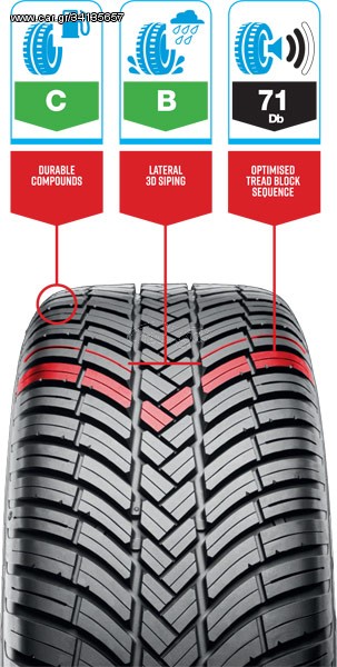 205/60R16 96v xl COOPER DISCOVERER ALL SEASON 