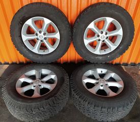 ΖΑΝΤΟΛΑΣΤΙΧΑ ΑΛΟΥΜΙΝΙΟΥ 17'' NISSAN NAVARA D40 /05-15. AΡΙΣΤΗ ΚΑΤΑΣΤΑΣΗ!!!ΑΠΟΣΤΟΛΗ ΣΕ ΟΛΗ ΤΗΝ ΕΛΛΑΔΑ!!!