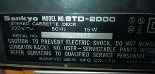 Κασετόφωνο sankyo std 2000-thumb-2