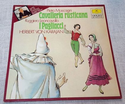 Mascagni / Leoncavallo - Herbert von Karajan – Cavalleria Rusticana / Pagliacci LP