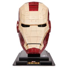 Spin Master Marvel The Infinity Saga 4D Build - Iron Man Helmet 3D Puzzle Model Kit