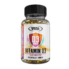 REAL PHARM VITAMIN D3 4000IU 60SGEL