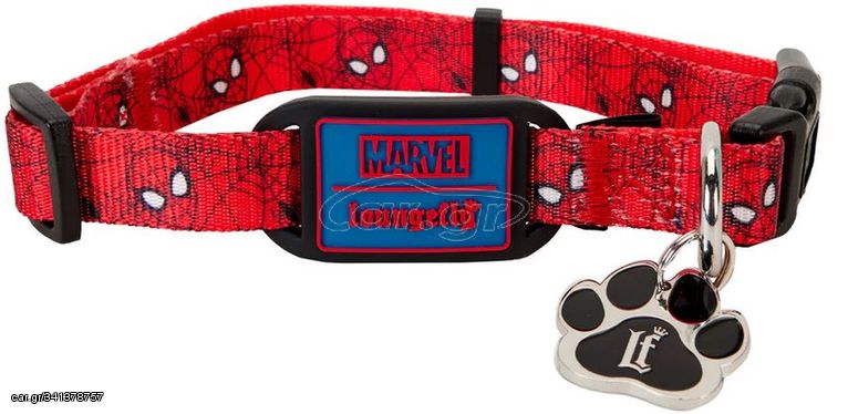 Loungefly Pets Disney: Marvel - Spider Man Dog Collar (L) (MVPDC0004L)