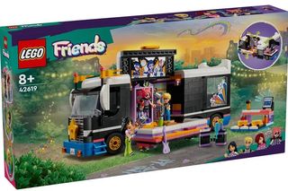 LEGO(R) Friends: Pop Star Music Tour Bus Toy (42619)