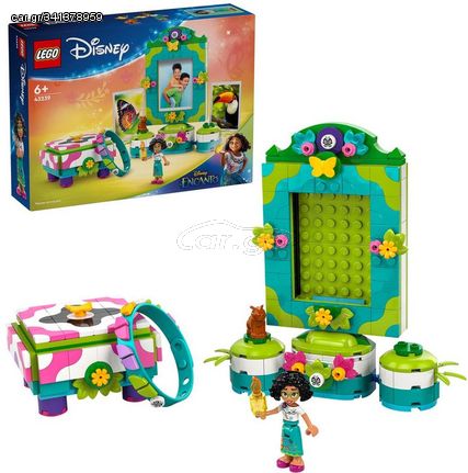 LEGO(R) Disney Classic: Encanto Mirabel’s Photo Frame and Jewelry Box (43239)