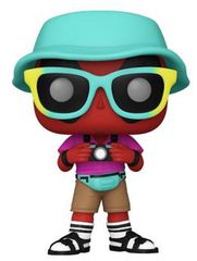 Funko Pop! Marvel: Deadpool - Tourist Deadpool #1345 Bobble-Head Vinyl Figure