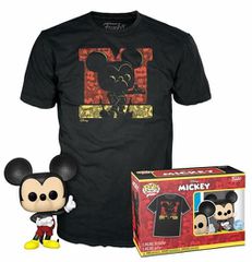 Funko Pop! Tees (Adult): Disney - Mickey Mouse (Diamond Collection) (Special Edition) Vinyl Figure T-Shirt (M)