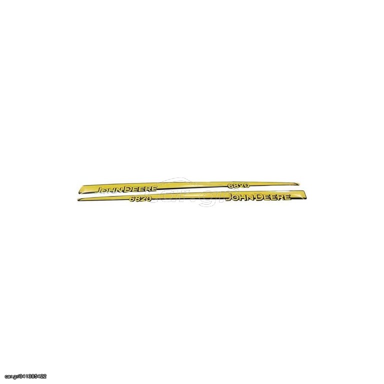 Σετ ταινίες καπό για τρακτέρ JOHN DEERE 6820 (LABEL KIT)