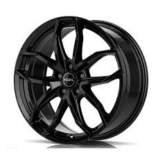 RIAL LUCCA 7,5X17'' (MINI COOPER, COUNTRYMAN ) GLOSS BLACK/POLISHED
