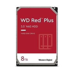 Western Digital Red Plus 8TB HDD Σκληρός Δίσκος 3.5" SATA III 5400rpm με 256MB Cache για NAS (WD80EFPX) - Πληρωμή και σε έως 9 δόσεις