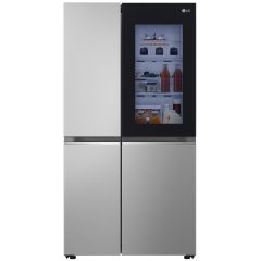 LG GSVV80PYLL Ψυγείο Ντουλάπα Total NoFrost, Υ179xΠ91.3xΒ73.5εκ., Inox, E