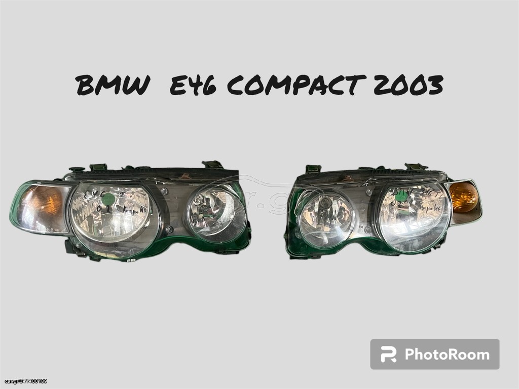 Φανάρια εμπρός γνήσια BMW E46 Compact 