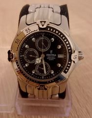 Συλλεκτικό FESTINA 8806 D 2001 - Αδιάβροχο 100m / Ανδρικό ρολόι με bracelet και γυαλί από ζαφείρι.