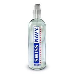 Swiss Navy Silicone Lubricant Transparent 473ml