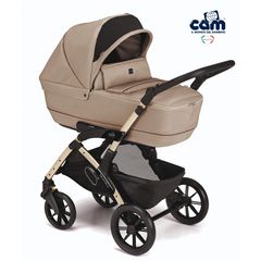 Cam παιδικό καρότσι 3 σε 1 Dinamico Rover beige 987