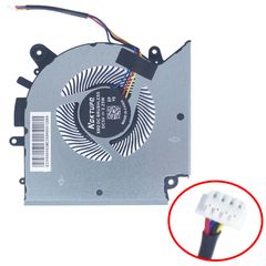 Ανεμιστηράκι Laptop - CPU Cooling Fan για MSI Katana GF76 Pulse GL76 MS-17L1 GF66 11UC Pulse GL66 11UEK MS-1581 MS-1583 Series PABD08008SH N459 PAAD06015SL N460 4pin ( Κωδ.81201 )