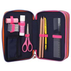TOPModel - Triple Pencil Case NIGHT LIGHT ( 0412597 )-thumb-2