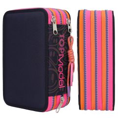 TOPModel - Triple Pencil Case NIGHT LIGHT ( 0412597 )-thumb-1