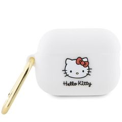Hello Kitty Silicone 3D Kitty Head case for AirPods Pro 2 (2022/2023) - white