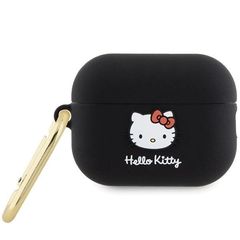 Hello Kitty Silicone 3D Kitty Head Case for AirPods Pro 2 (2022/2023) - Black