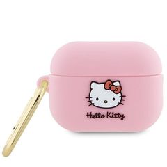 Hello Kitty Silicone 3D Kitty Head case for AirPods Pro 2 (2022/2023) - pink