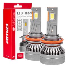 Σετ Λαμπες AMIO LED HP Η8/Η9/Η11 6500K 50W 4500LMNS FULL CANBUS