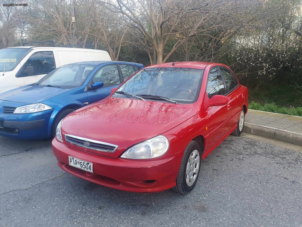 Kia Rio 2002 AEPIO GAS ΜΕ ΓΡΑΜΜΑΤΙΑ ΚΑΙ ΔΟΣΕΙΣ ΧΩΡΙΣ ΤΡΑΠΕΖΕΣ