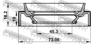 ΤΣΙΜΟΥΧΑ ΔΙΑΦΟΡΙΚΟΥ ΠΙΣΩ - 95JBS-47731016R