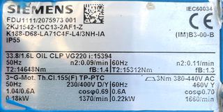 SIEMENS 0.18KW(0.25HP) 0.09RPM-thumb-8