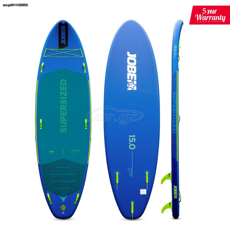 JOBE SUP'ERSIZED 15.0 INFLATABLE PADDLE BOARD