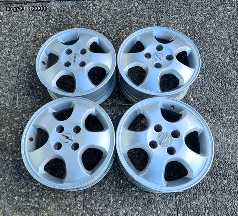 *Ζάντες αλουμινίου από Opel Corsa, 14'', 4x100, 4 τεμάχια