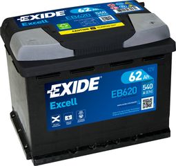 Μπαταρία EXIDE Excell EB620 12V 62AH 540A(EN)