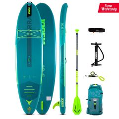 JOBE YARRA 10.6 INFLATABLE PADDLE BOARD PACKAGE TEAL