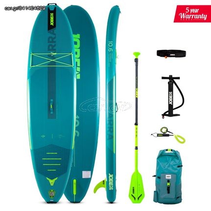 JOBE YARRA 10.6 INFLATABLE PADDLE BOARD PACKAGE TEAL