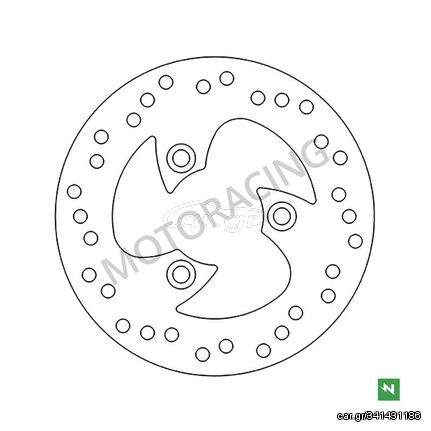 ΔΙΣΚΟΠΛΑΚΑ ΜΠΡΟΣΤΑ PIAGGIO TYPHOON 50 2T / TYPHOON 125 2T NEWFREN